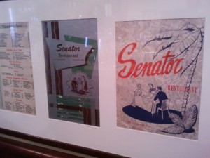 Check out these vintage menus. Swanky!
